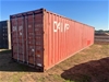 40' Dry Shipping container