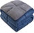 LINENSPA All-Season Reversible Down Alternative Quilted Comforter, King, Na