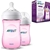 1 x PHILIPS Avent Natural Feeding Bottle (2 Count 260ml, Pink) & 1 x PLAYGR