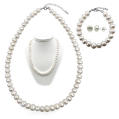 Luxurious Pearl & Gemstone Jewellery Sets