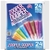 6 x Pack of 24pc ZOOPER DOOPER Cosmic Flavoured Ice Confection Mix, 70ml ea