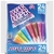 5 x Pack of 24pc ZOOPER DOOPER Cosmic Flavoured Ice Confection Mix, 70ml ea