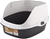 PETMATE Arm & Hammer Rimmed Cat Litter Box with High Sides and Microban, Ma
