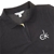 CALVIN KLEIN Women's Buttonless Polo, Size S, 97% Cotton, Black (BLK). Buy