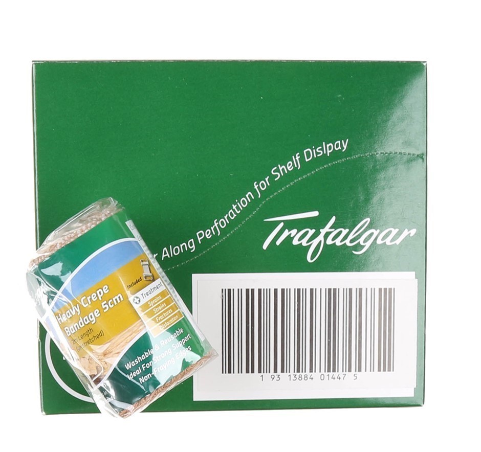 24 x Heavy Crepe Bandages W5CM.