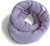HUZI Infinity Pillow - Home Travel Soft Neck Scarf Support Sleep, Purple.