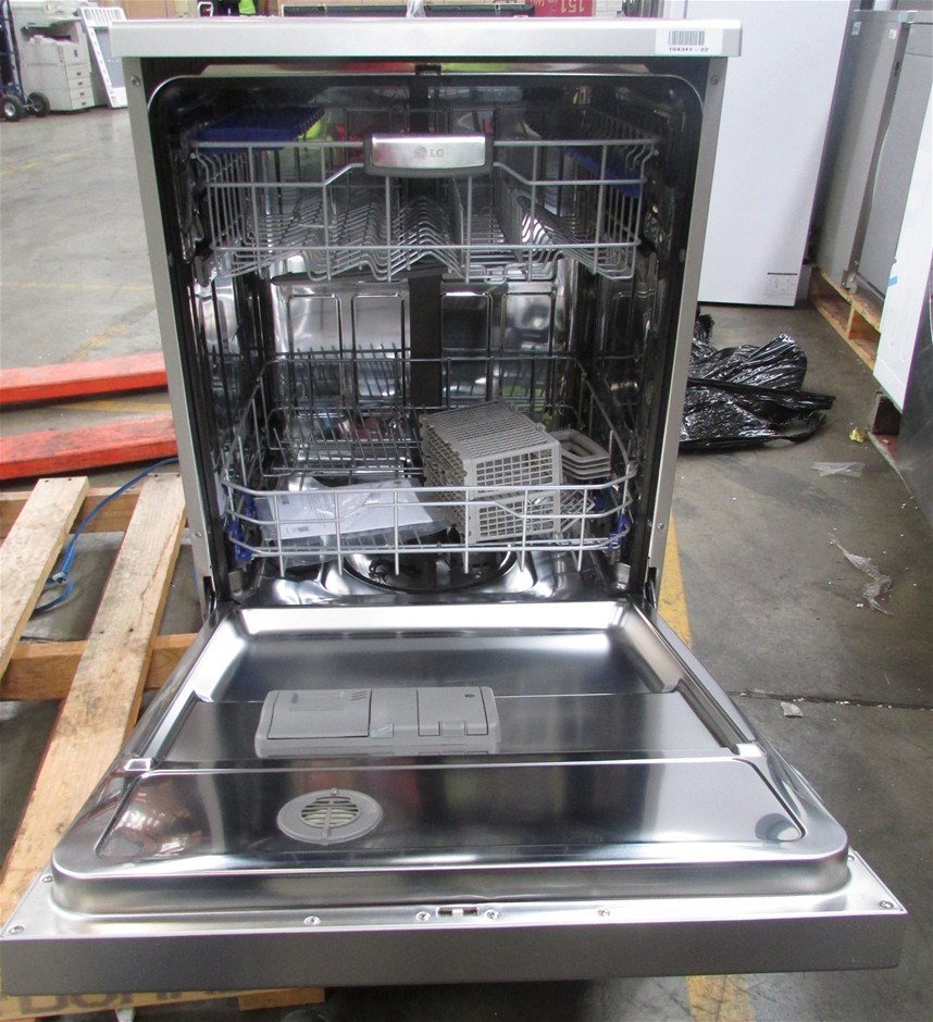LG Direct Drive Inverter Dishwasher, stainless steel finish, Model