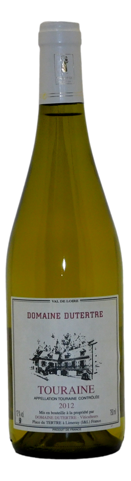 Domaine Dutertre Touraine AOC Blanc 2012 (6x 750mL), France.