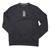 TOMMY HILFIGER Men's Mason Fleece Sweater, Size XL, 72% Cotton, Jet Black (