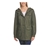 LEVI'S Women's Hooded Jacket, Size L, 62% Cotton, Army Green (AGN). Buyers