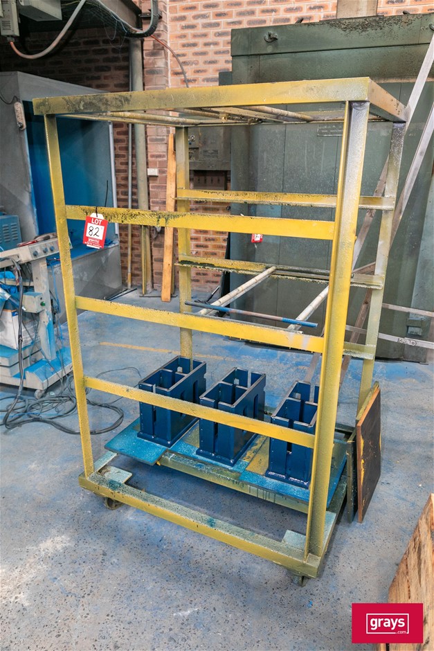 Mobile Metal Rack Auction (0082-5056349) | Grays Australia