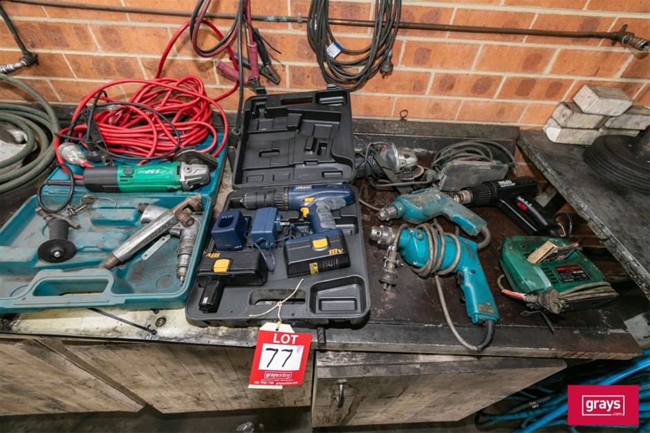 Quantity of Assorted Hand Power Tools Auction (0077-5056340) | Grays ...