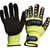 7 Pairs x ARAX ONE Anti Vibration Nitrile Foam Gloves, Size 7, Cut Resistan