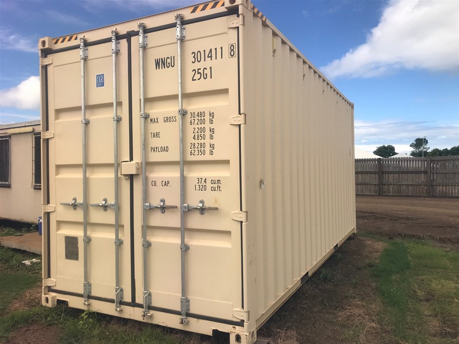 2023 20ft High Cube Shipping Container Auction (0031-7051143) | Grays ...