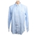 TOMMY HILFIGER Men's Stretch Oxford L/S Shirt, Size L, 98% Cotton, Provence