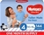 HUGGIES Ultra Dry Nappies Boys, Size 4 (10-15kg) One Month Supply, 144 Coun