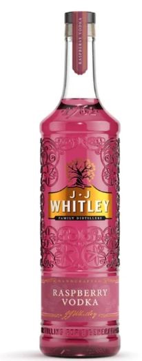 J.J Whitley Raspberry Vodka (1 x 700mL)