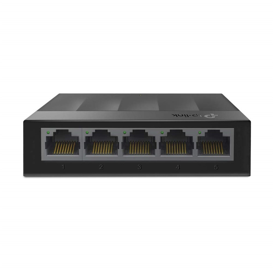 TP-LINK LiteWave 5-Port Gigabit Desktop Switch, Plastic Case, 0/100/1000Mbp