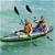 INTEX Challenger K2 Kayak Canoe River Lake Boat Oars Inflatable. NB: Damage