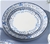CORELLE Signature Dinner Plates, 26cm Diameter, 6 Piece Set, Portofino, Blu