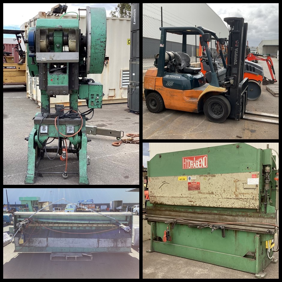 No Reserve - Liquidation – Engineering Workshop & Forklift