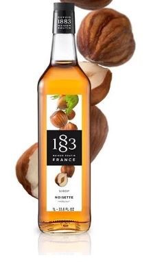 1883 HAZLENUT SYRUP (1x 1L)