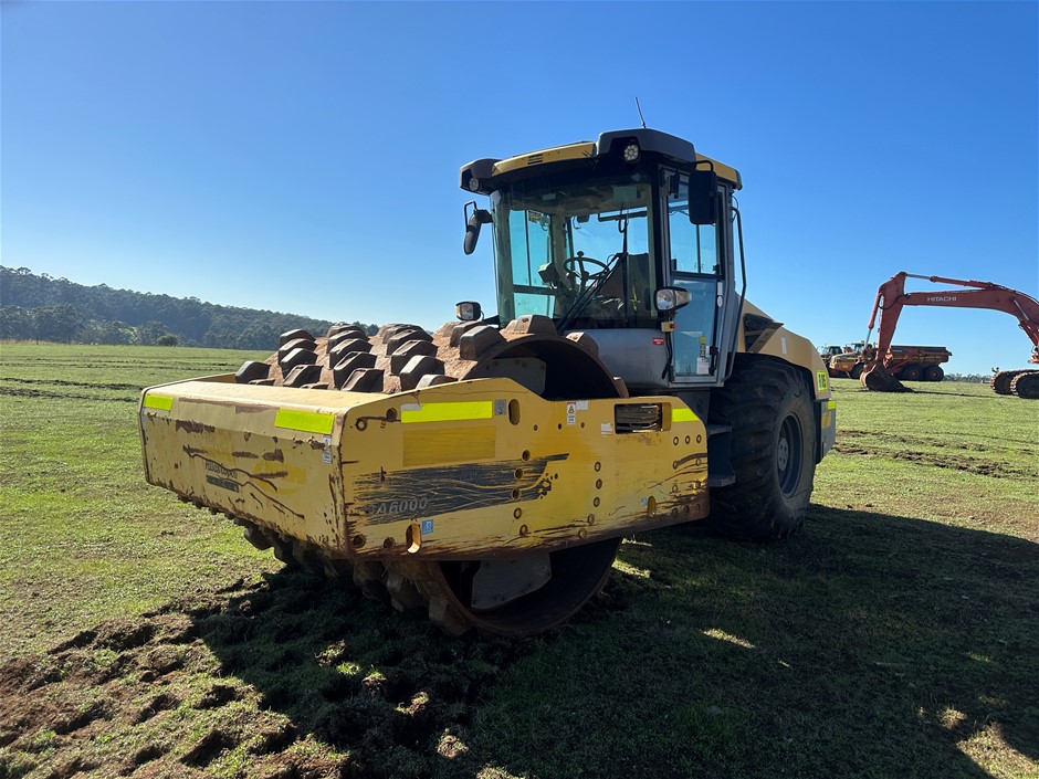 2014 Dynapac CA6000 Pad Foot Roller Auction (0038-9050928) | Grays ...