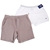 2 x Women's Mixed Shorts, Incl: CHAMPION, COTTON ON, Size L, Multi.