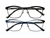 6 x FOSTER GRANT Design Optics Readers Glasses with Cases, Prescription +1.