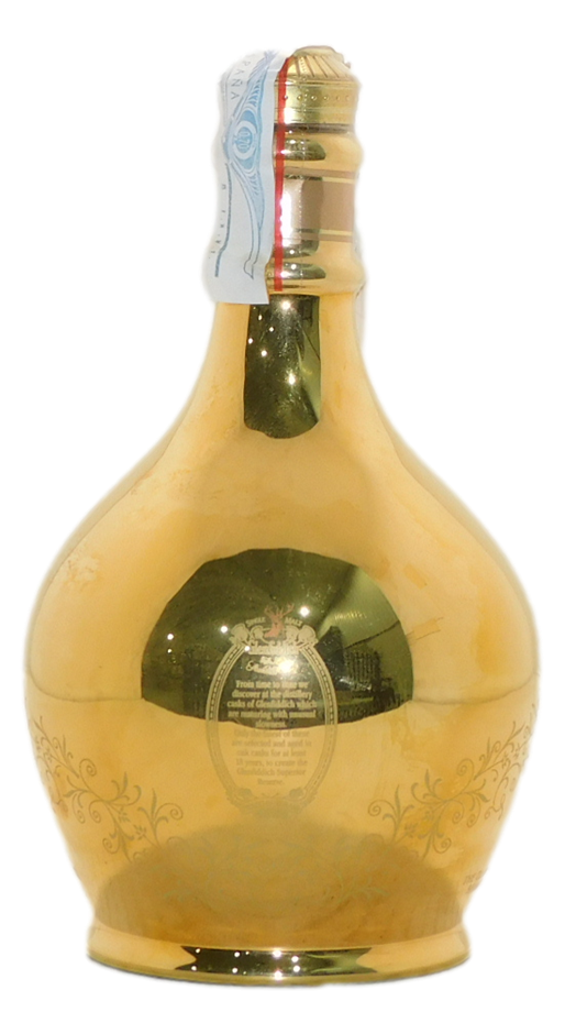 Glenfiddich 18 Years Old SUPERIOR RESERVE GOLD DECANTER 23 CARAT