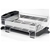 2 x SABATIER Expandable Dish Rack with Stemware Rack, Stainless Steel. NB: