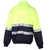 WS WORKWEAR Hi-Vis Fleece Jumper with Reflective Tape, Size 4XL, Lime/Navy.