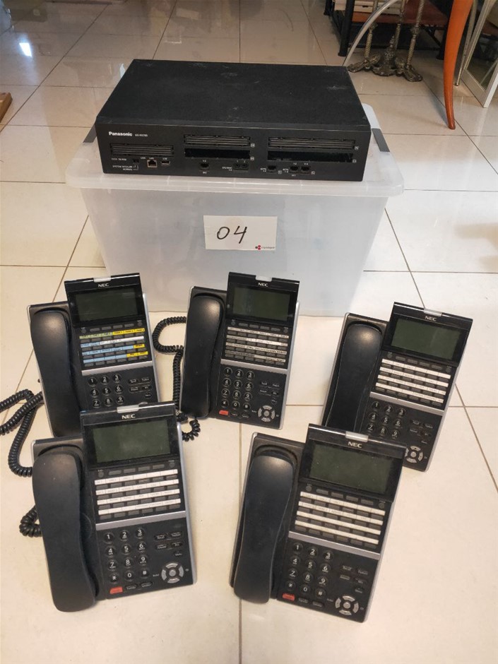 No Reserve: Phone System & Answering Machine