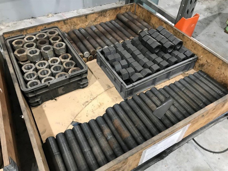 1x Pallet of Assorted Threaded Studs and Nuts Auction (0095-3029273 ...