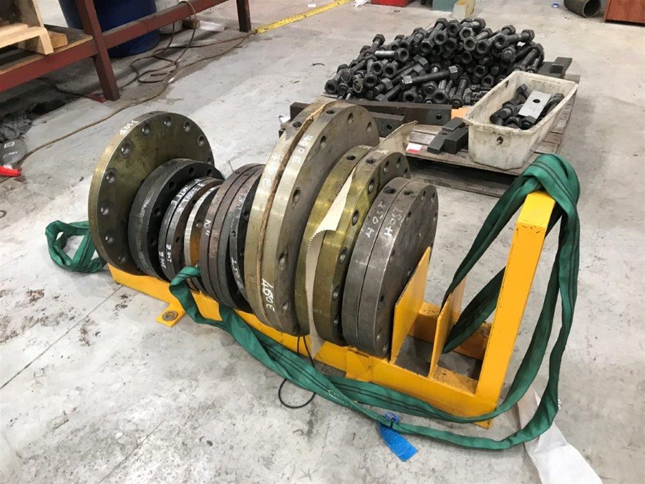 17x Steel Fabricated Test Flanges Auction (0133-3029273) | Grays Australia