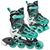 ROLLER DERBY Roller Skates Falcon Mint, Small fits AU shoe size 11 junior t