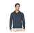 GLOSTER Men's Raglan Sweater, Size L, 80% Wool, Navy Marle. Buyers Note -