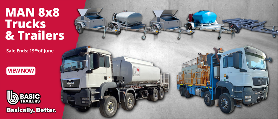 Basic Trailers - MAN 8X8 Trucks & Trailers 