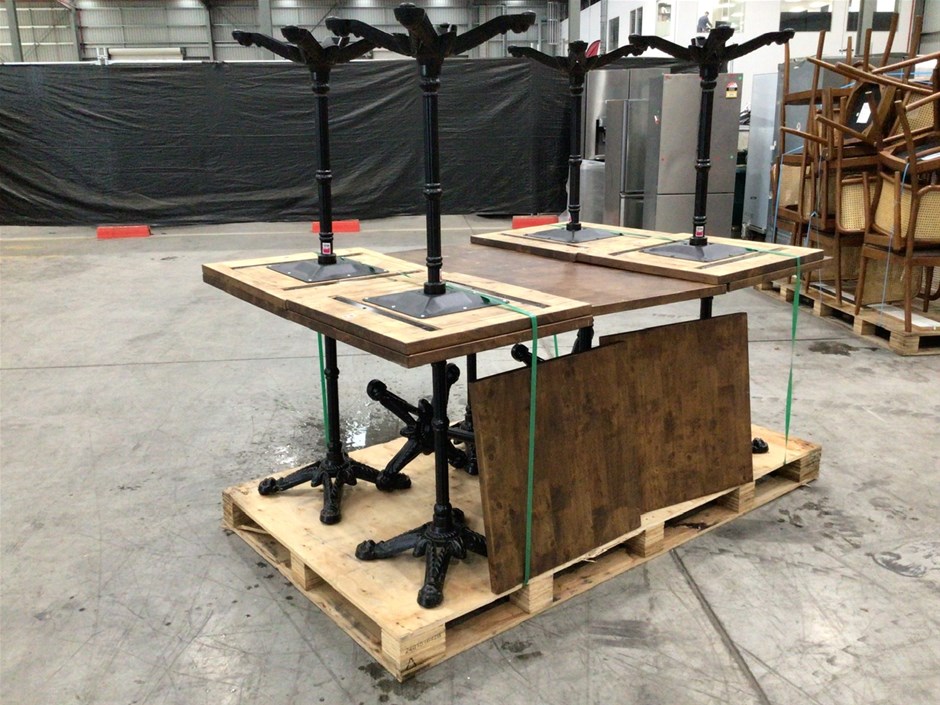 12 x Cafe Style Tables Auction (0013-3029455) | Grays Australia