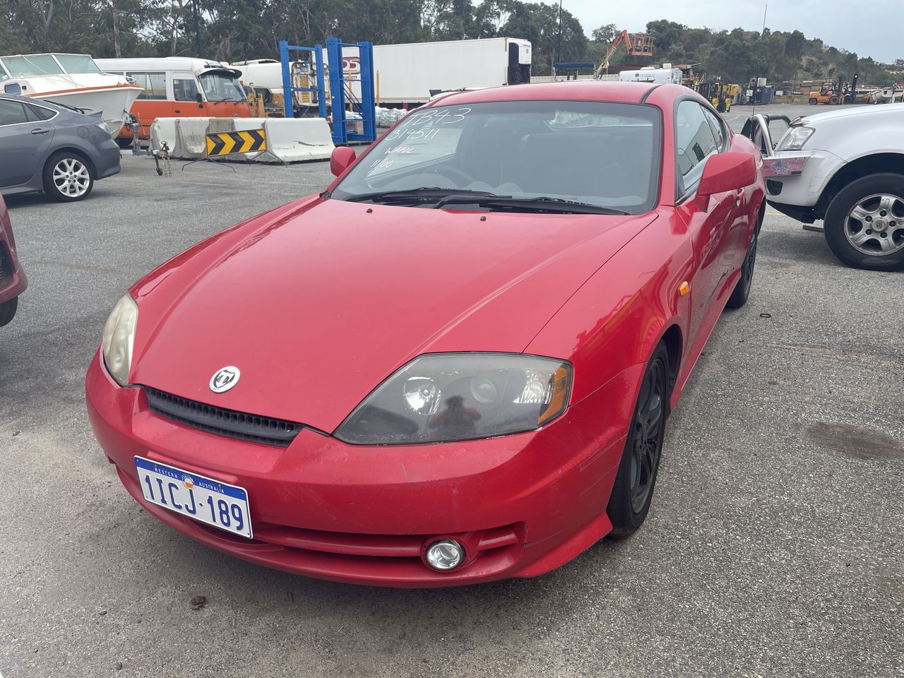2002 Hyundai Tiburon V6 GK Automatic Coupe Auction (0001-9051496 ...