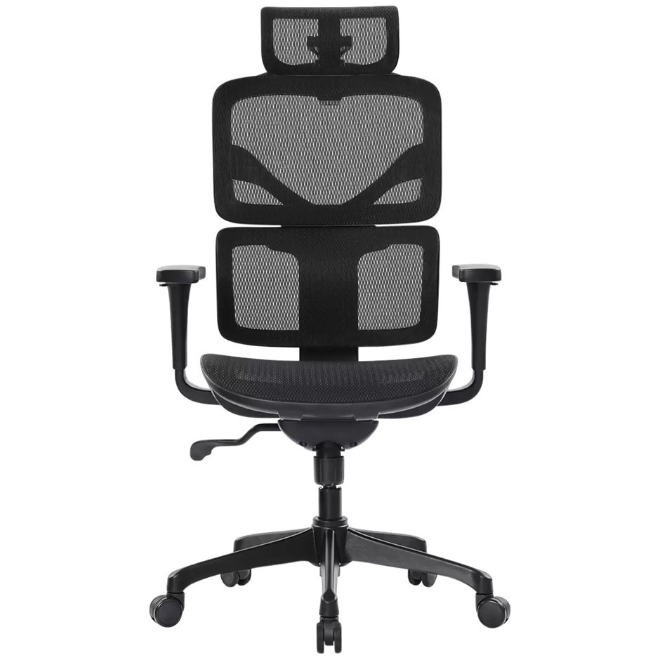 ERGOKING Martin Mesh Ergonomic Chair, T12A. NB: Has been used, assembled.