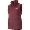PUMA Women's ESS Padded Vest, Size M, 100% Polyester, Burgundy (18).  Buyer