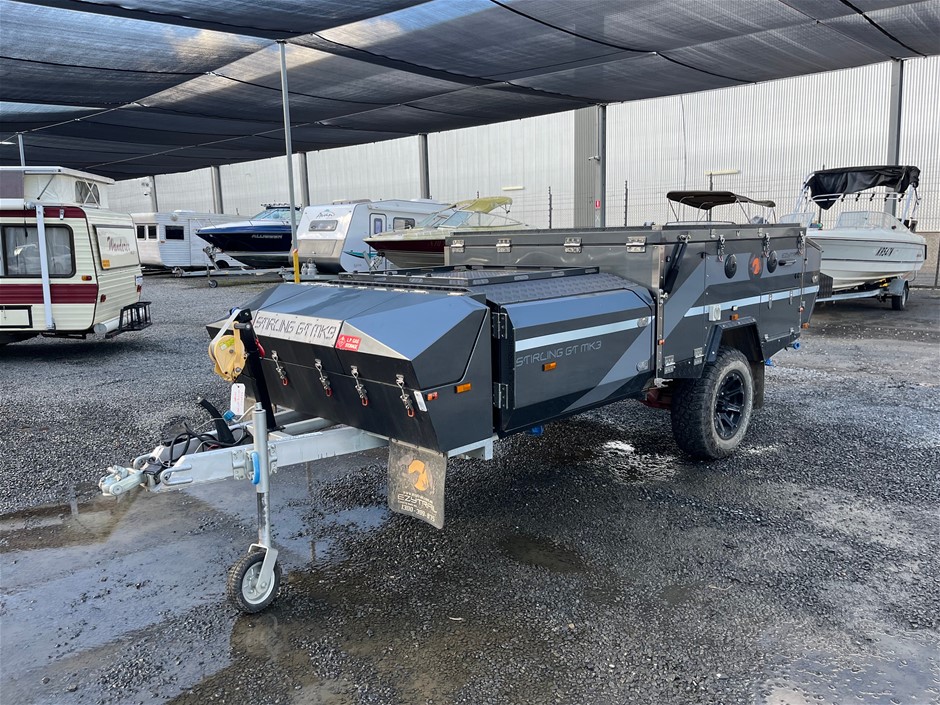 2021 EZYTRAIL STIRLING GT MK 3 CAMPER TRAILER - NO RESERVE