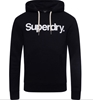 SUPERDRY Women's CL Hoodie, Size M (UK 12 / US 8), Cotton/Polyester, Black,