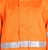 WORKSENSE Cotton Drill Jacket, Size L, 3M Reflective, Orange. Buyers Note