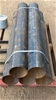5x Steel Pipe - 150mm ID, 1300mmL, 3mm Thick (ROMA)