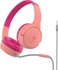 BELKIN SoundForm Mini Kids Wired Headphones with Built in Microphone, Pink.