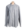 4 x WORKSENSE Premium Denim Chambray Shirts, Size 4XL, Long Sleeve, Grey.