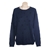 2 x LEO & NICOLE Women's Knitted Sweater, Size M, 53% Cotton, Indigo. Buye