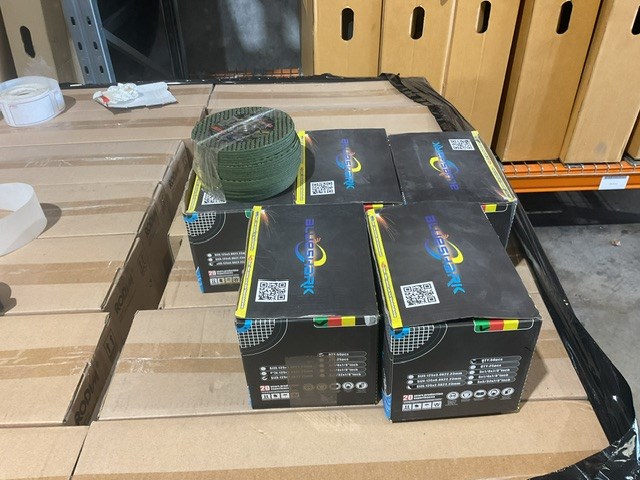 5 x Boxes Of Blueshark 125mm Cutting Discs